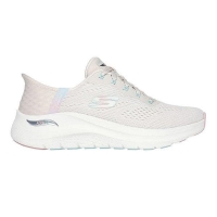 کفش زنانه اسکیچرز هندزفری SKECHERS SLIP-INS ARCHFIT 150066-NTPK 