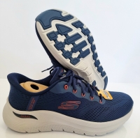 کفش اسکیچرز مردانه هندزفری Skechers Slip-ins Arch Fit 232712-NVRD 